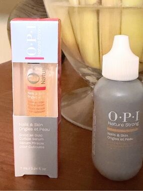 OPI Nature Strong Soothe & Remove Cuticles & Good as Gold Cuticle Serum